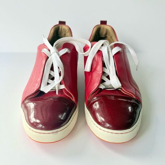 Royal Albartross Luna Sneaker Spikeless Golf Shoe Red 38 / US 7 Made in Italy - Picture 6 of 15